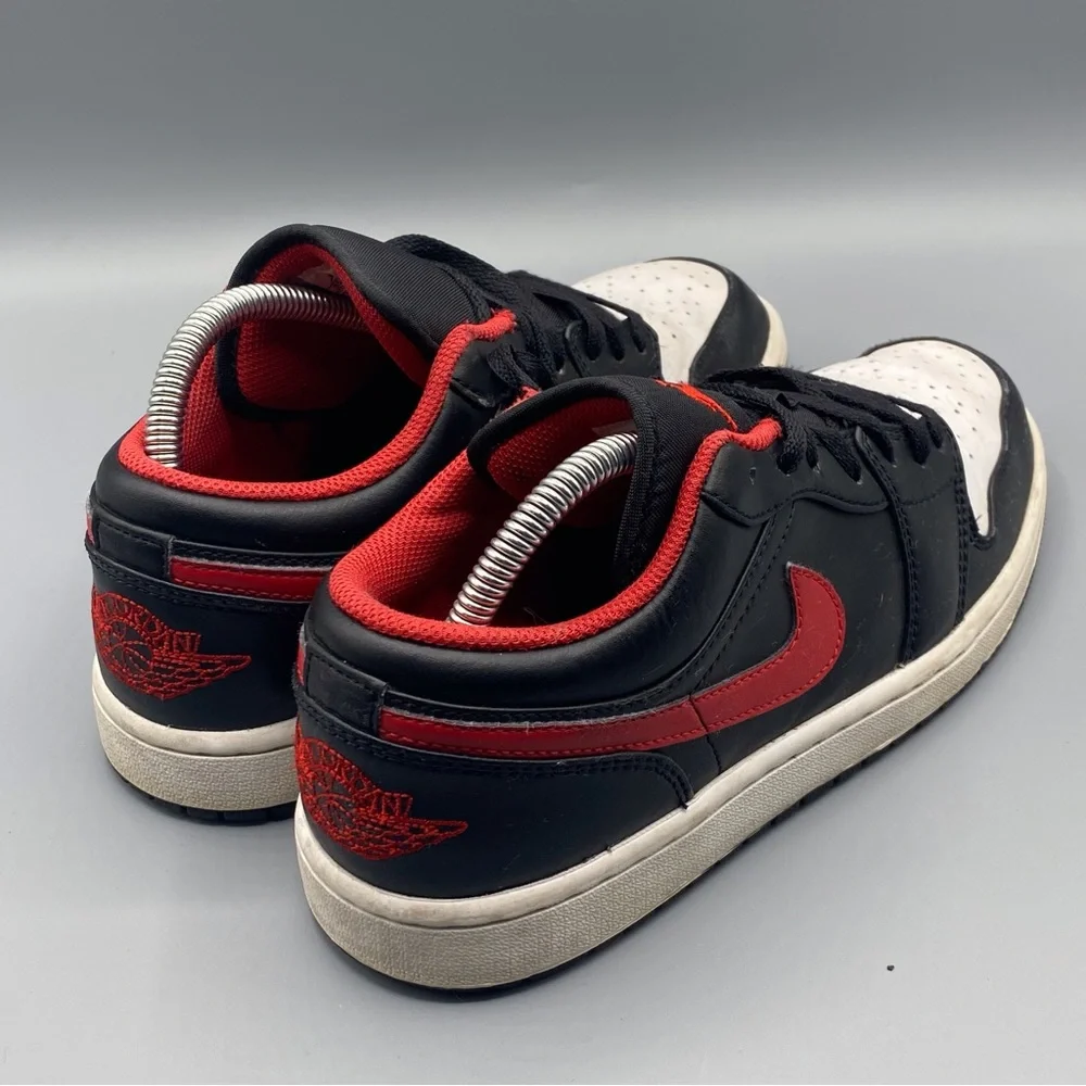 Nike Air‎ Jordan 1 Low White Toe Black Fire Red